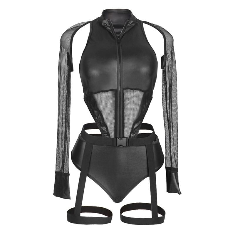 PU LEATHER LINGERIE COSPLAY CS4072