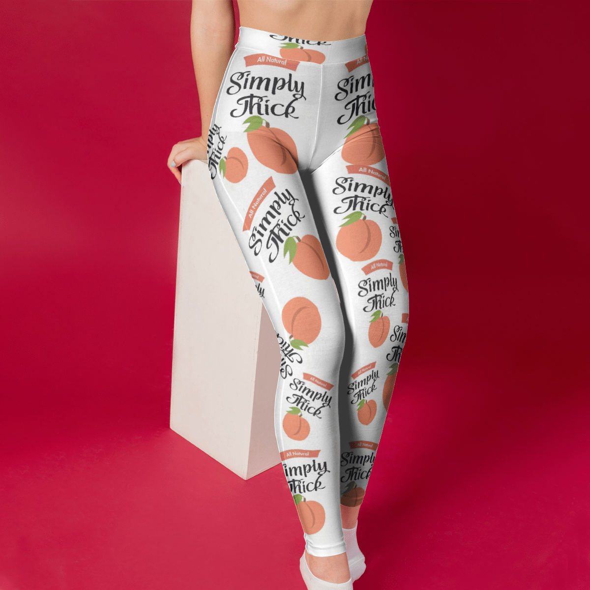 SIMPLY THICK WHITE LEGGINGS