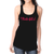 THICK FIL A BLACK HOLLOW OUT TANK TOP
