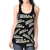 THICK & DELICIOUS BLACK FULL HOLLOW OUT TANK TOP