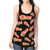 SUPER THICK BLACK FULL HOLLOW OUT TANK TOP
