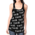 THICC BLACK FULL HOLLOW OUT TANK TOP