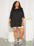 Solid Drop Shoulder Tee