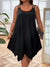 Asymmetrical Hem Spaghetti Strap Dress 16082