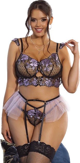 Ultra-thin Lingerie Panties Set CS8011