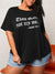 Plus Slogan Graphic Tee CS3108