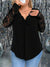 Elegant Lace Patchwork Long Sleeve T-Shirt 10101