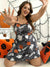 Halloween Print Lingerie 19093