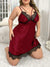 Satin Lingerie Dress 24092