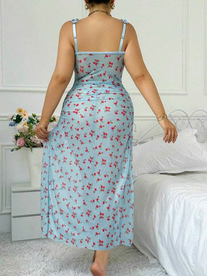 Floral Lingerie Set 25081