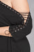 (Buy 1 Get 1 FREE) Plus Size Off Shoulder Top + Plus Size Crop Top (Pack of 2)