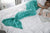 Soft Knitted Mermaid Blanket 16081
