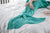 Soft Knitted Mermaid Blanket 16081