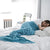 Soft Knitted Mermaid Blanket 16081