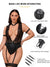 Seductive Lace Bodysuit with Straps 14101
