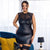 Faux Leather Bodycon Mini Dress 29101
