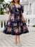 Swing A-line dress 1076