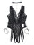 Seductive Lace Bodysuit with Straps 14101