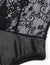 Seductive Lace Bodysuit with Straps 14101