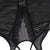 Black Leather Teddy Lingerie 1076