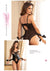 Black Leather Teddy Lingerie 1076