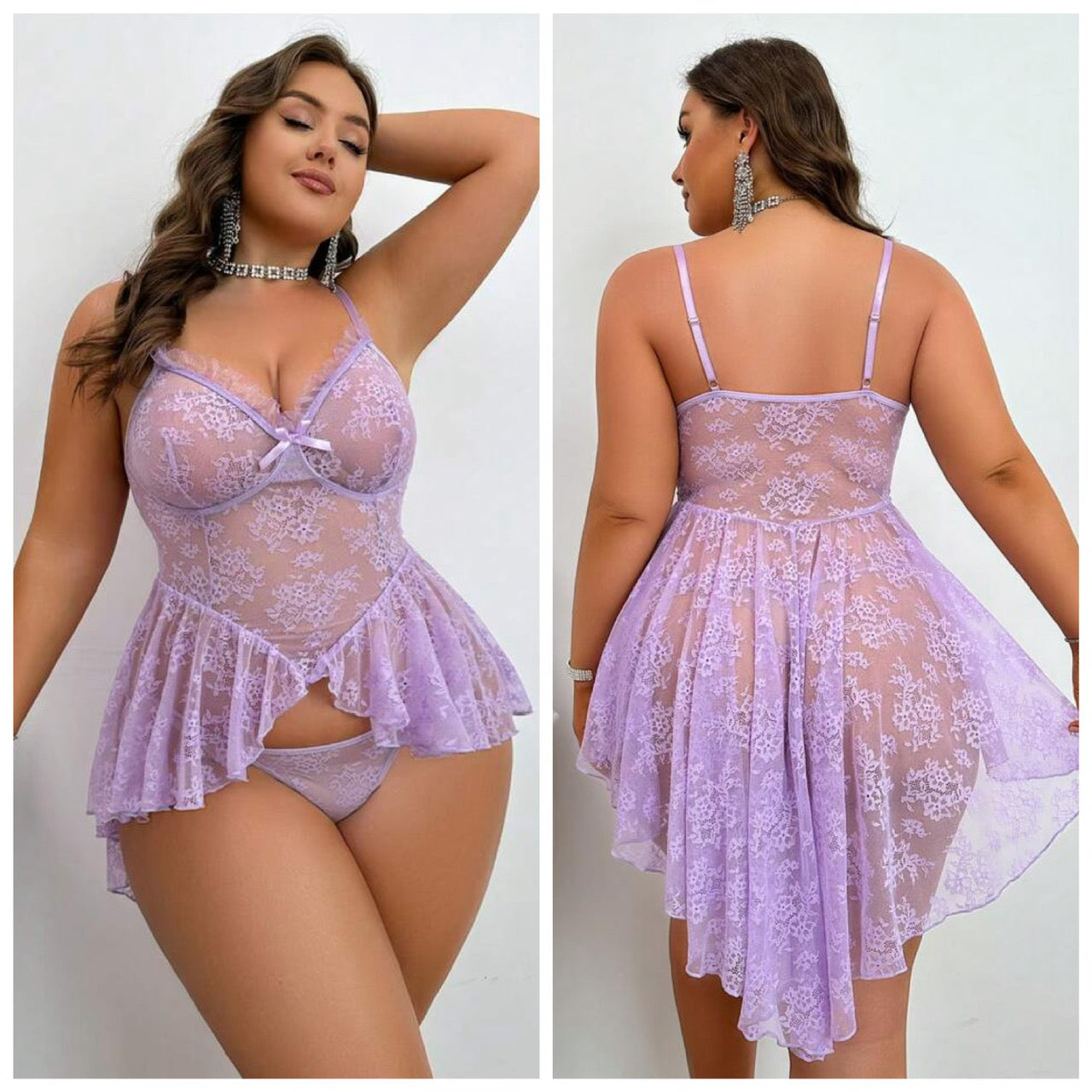 SEXY LACE LINGERIE SET 29037