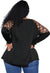 Cut Out Shoulder Tee (Size US22 - US34)