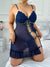 Sexy Mesh Nightgown 19091
