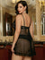 Lace Ruffle Nightgown and Panty Set 16012