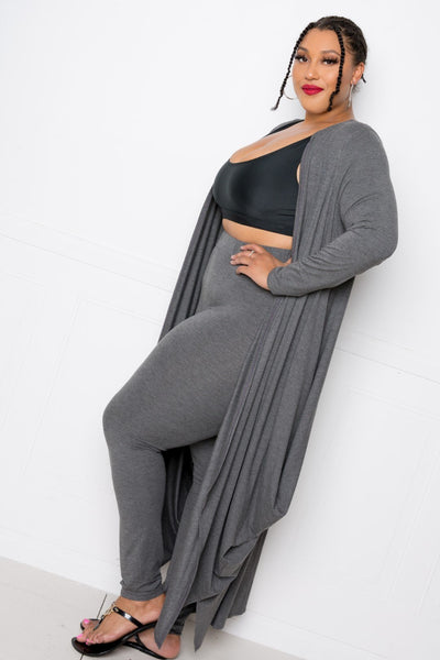 Bubbled Hem Waterfall Cardigan CV9011