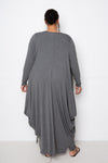 Bubbled Hem Waterfall Cardigan CV9011