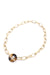 Acetate Ring Oval Link Toggle Clasp Necklace