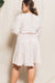 Abstract Printed Mini Swing Woven Dress